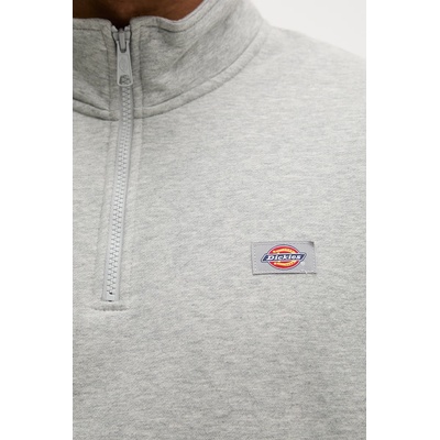 Dickies Суичър Dickies Oakport Quarter Zip Heather Grey (DK0A4XD4HG01)