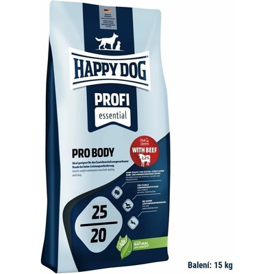 Happy Dog 25-20 Pro Body 4 x 15 kg