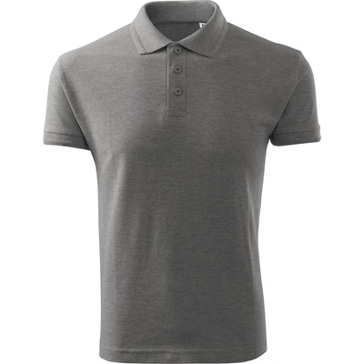 MALFINI Malfini pique polo free f03 / Мъжка поло риза - тъмносив меланж xl (f031216)