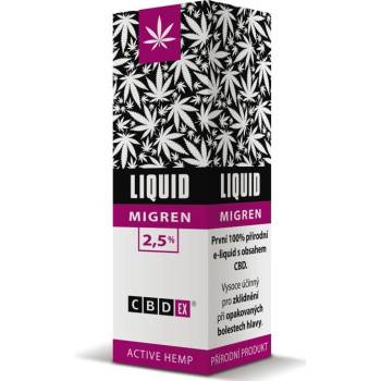 CBDex Liquid migren 2,5% 10 ml
