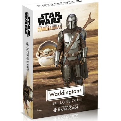 Hrací karty Waddingtons Star Wars: The Mandalorian Winning Moves