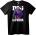 NOONEBRAND Тениска Обичам Кучета Цветна - M, Black