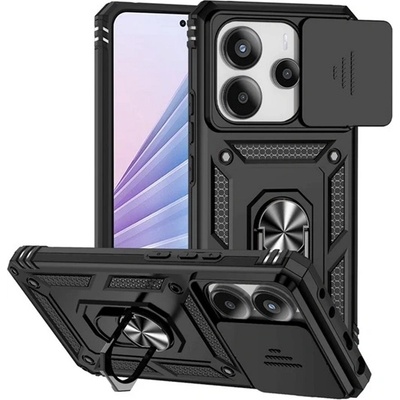 Gigapack Redmi Note 14 4G GIGAPACK Defender Силиконов протектор за телефон, удароустойчив, протектор за камера, черен GP-167960 (GP-167960)