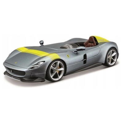 Maisto Kit Ferrari Monza SP1 stříbrná stavebnice 1:24