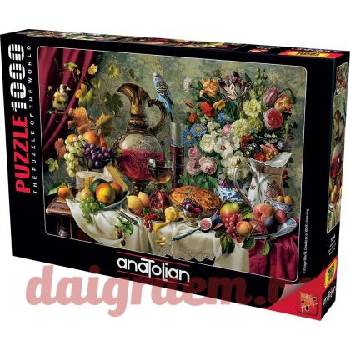 Anatolian Пъзел anatolian 1144 - 1000 части - Холандски натюрморт (p1144)