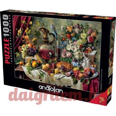 Anatolian Пъзел anatolian 1144 - 1000 части - Холандски натюрморт (p1144)
