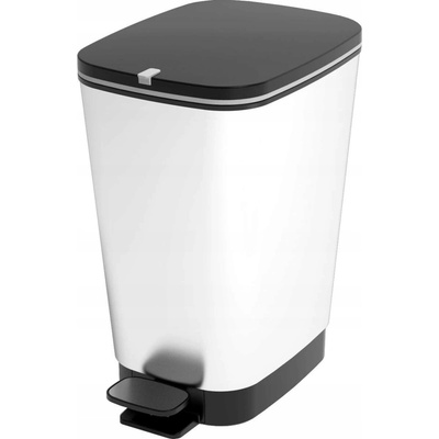 Curver Odpadkový kôš Chic 25 l strieborný