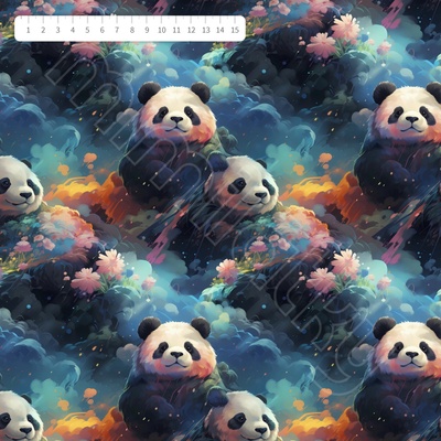Panda v duhové mlze teplákovina by MIMI [supreme]