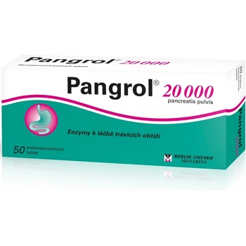 PANGROL POR 20000IU TBL ENT 50 II