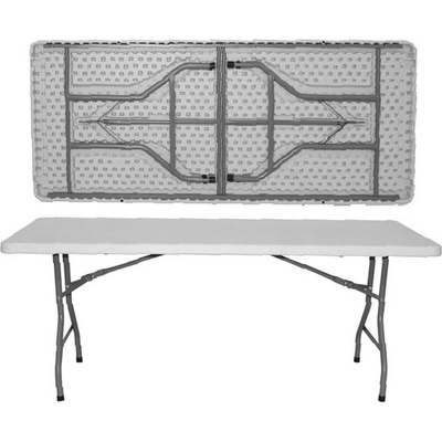 Horecano HORECANO-КЕТЪРИНГ МАСА ПРАВОЪГЪЛНА ЦЯЛ ПЛОТ 180x76xh74cm (HQ-C180) (016660)