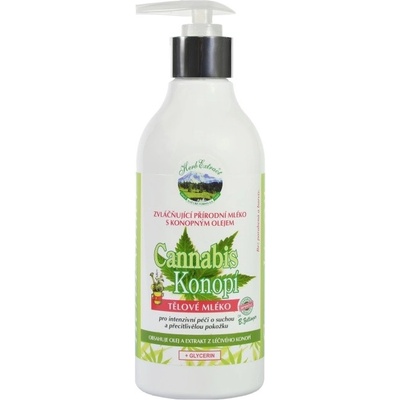 Vivaco Herb Extract CannaCare tělové mléko 400 ml