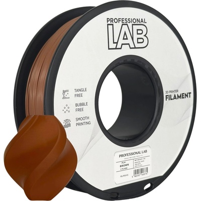 Professional Lab FG-P53-E1, 3D филамент, PLA+, 1, 75mm, 1000g, Кафяв (Brown) (FG-P53-E1)