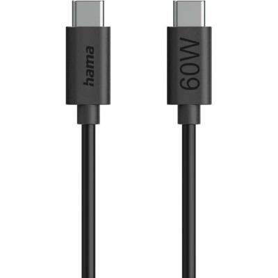 Hama 00086446 USB-C USB 2.0 USB-C ® zástrčka 1.2m černý