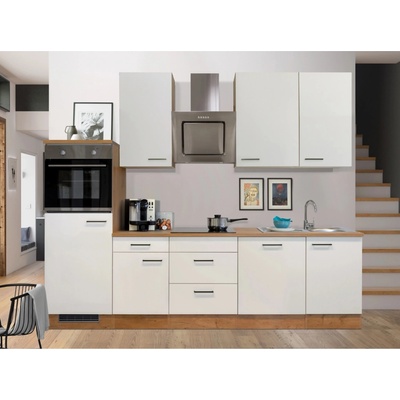 Flex Well Kuchyňa Vintea 280 cm/typ 4 chlad./rúra/varná doska/digestor/umývačka