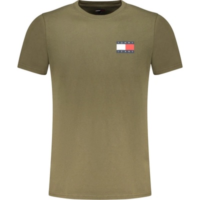 Tommy Hilfiger Тениска с къс ръкав за мъже tommy hilfiger, Размер l, Цвят Зелен (dm0dm20740_vegy1)