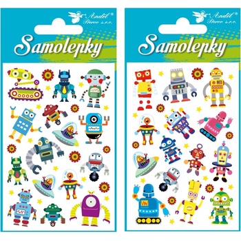 Samolepky roboti