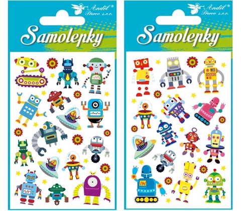 Samolepky roboti
