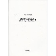 Čtenářské tabulky - cvičení pro dyslektiky V. - Olga Zelinková