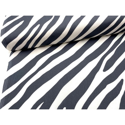 Mirtex Plátno DOMESTIK 145/27262-2 Zebra šíře 220cm