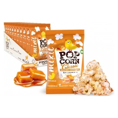 Mixit Bio popcorn - Slaný karamel do vačku 13 g