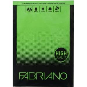 Fabriano Копирна хартия Fabriano Copy Tinta, A4, 80 g/m2, тревистозелена, 50 листа (ON1535100019)