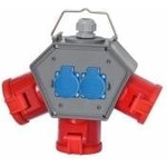 Onnline PORTABLE SUSPENDED SWITCHGEAR POLYBOX 2x16A 5p 32A 5p, 2x230V F3.0612