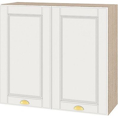 ИРИМ Горен кухненски шкаф Сити МФ-Бяло мат-09-4 80 см