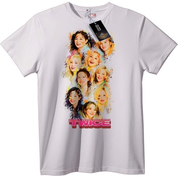 NOONEBRAND Тениска TWICE фен - 7XL, Black