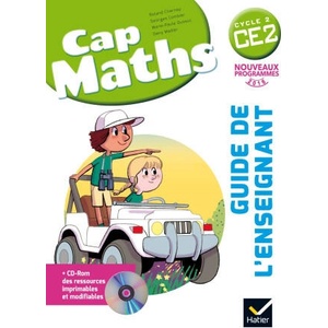 Cap Maths CE2 éd. 2016 - Guide de l'enseignant + CD Rom (2024)