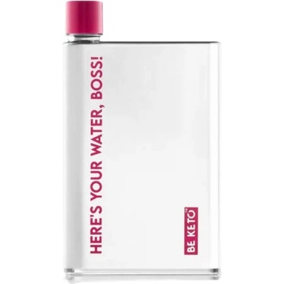 BeKeto Bottle | Here’s your water, boss! [420 мл] Розов