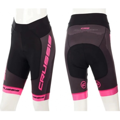 Crussis dámské černá/růžová fluo