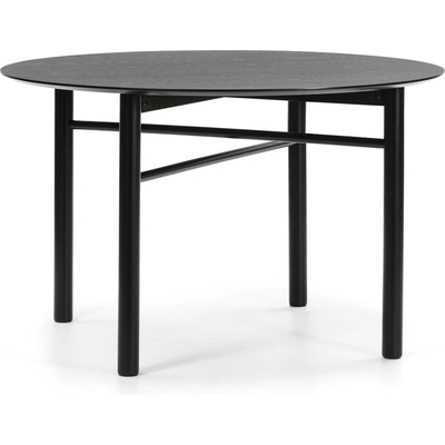 Teulat Черна кръгла маса за хранене , ø 120 cm Junco - Teulat (13719_TE)