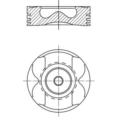 Píst MAHLE 004 57 00 (0045700)