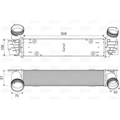 Chladič turba VALEO 818594