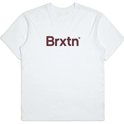 Brixton Gate Prt white white triko