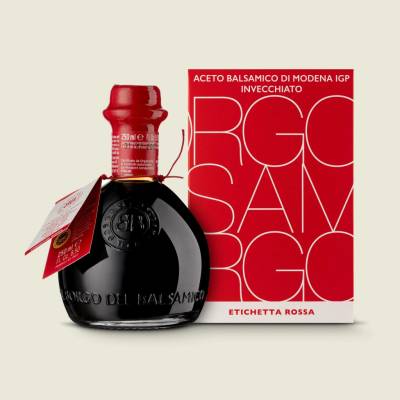 Il Borgo Balsamico Balzamikový ocet z Modeny PDO červená etiketa 250ml