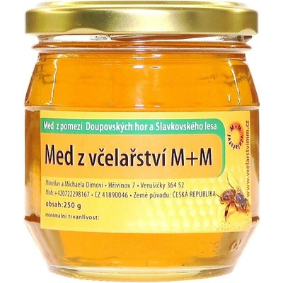 Včelařství M+M med světlý 250 g