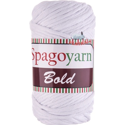 Spago Příze Bold Varianta: 101 bílá