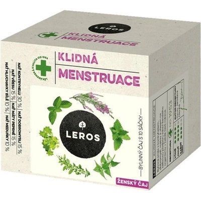 Leros čaj pokojná menštruácia 15 g 10 ks