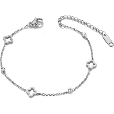 Victoria Filippi stainless steel ocelový se zirkony chirurgická ocel NRB191140266R/50 stříbrná