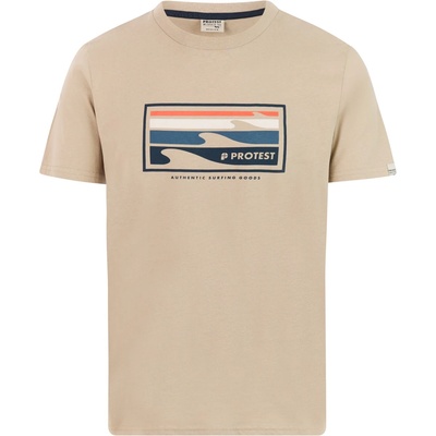 Protest Мъжка тениска Protest PRTHanwell T-shirt - Bamboo Beige - размер XL (216-8181-0115)