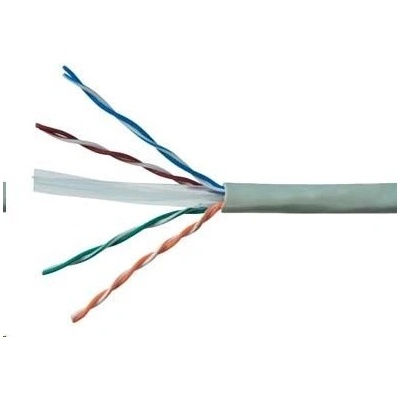 PlanetElite KAB-UTP6-D-PVC-P UTP, Cat6, drát, PVC, Dca, 305m, šedý