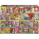 Educa Пъзел Educa от 1500 части - Забавно книжно кътче (EDU20568)