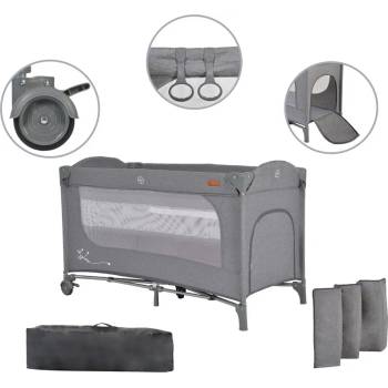 Image 1 of Cangaroo Детска кошара Skyglow 2 сив