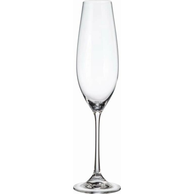 CRYSTALITE BOHEMIA BOHEMIA COLUMBA POHÁR NA ŠAMPANSKÉ 6 x 260 ml