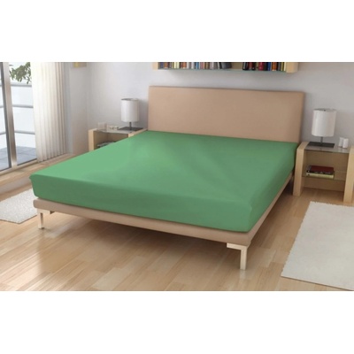 Zaspi.cz jersey prostěradlo Olivové 180x200