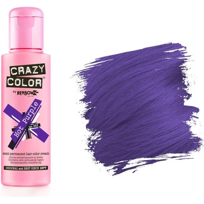 Crazy Color barva na vlasy HOT PURPLE