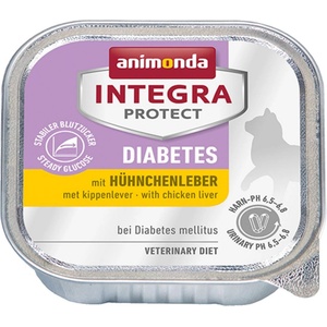 Animonda Integra Protect Cat Diabetes - пилешки дробчета 100 г