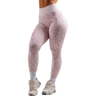 Nebbia Primal Push-Up Compression Leopard Leggings 849 pink leopard