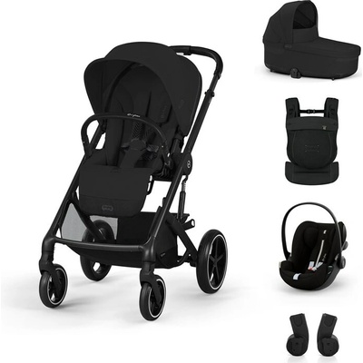 Cybex Balios S Lux Travel System Essential incl. Amya Moon Black 2026